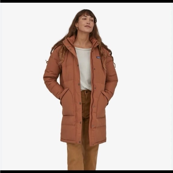 Patagonia Downdrift Parka in Sisu Brown - Picture 3 of 4